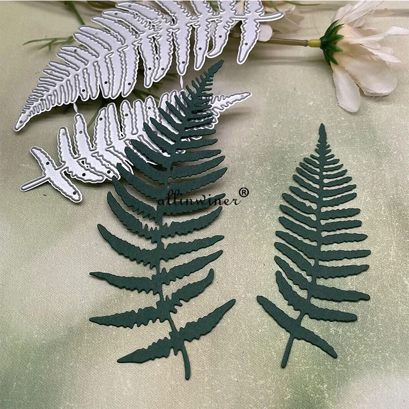 

Fern leaves Metal Cutting Dies Stencils Die Cut for DIY Scrapbooking Album Paper Card Embossing