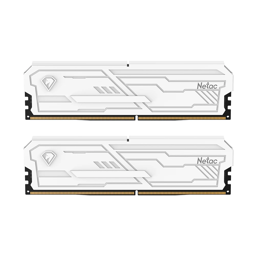 Netac DDR4 Arbeitsspeicher Shadow II 3200MHz 3600MHz RAM UDIMM DDR4 8G 16G 8Gx2 16Gx2 mit Aluminium-Kühlkörper, unterstützt XMP2.0 für Desktop-PCs