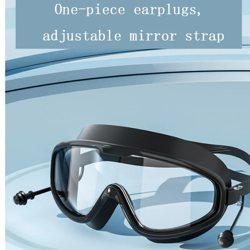 Shortsighted Swimming Goggles Diving Glasses White Black Adult Swimming Equipment Waterproof Fog Fashion Wide Field Of Vision