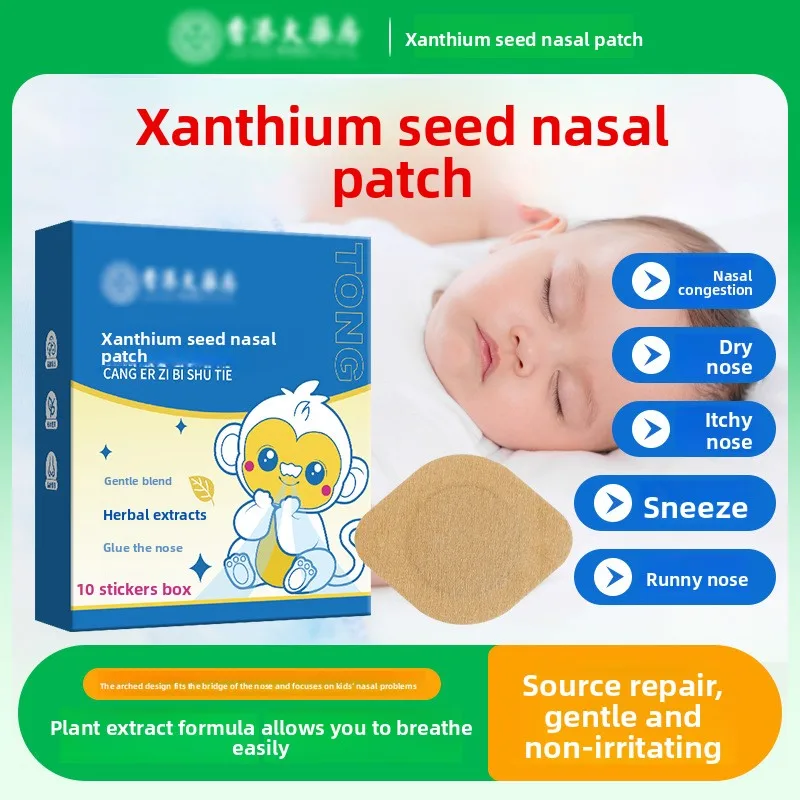 

Nasal Relief Patches for Adults & Kids - Instant Relief for Stuffy, Dry & Itchy Nose, Easy Breathing