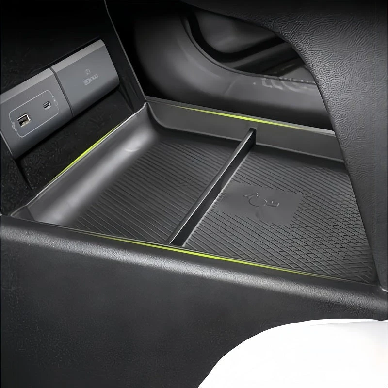 Für Xpeng G6 Mittelkonsolen-Aufbewahrungsbox, Auto-Zentralablage, TPE-Organizer, Zubehör zur Ordnung und Aufbewahrung – Detail 2