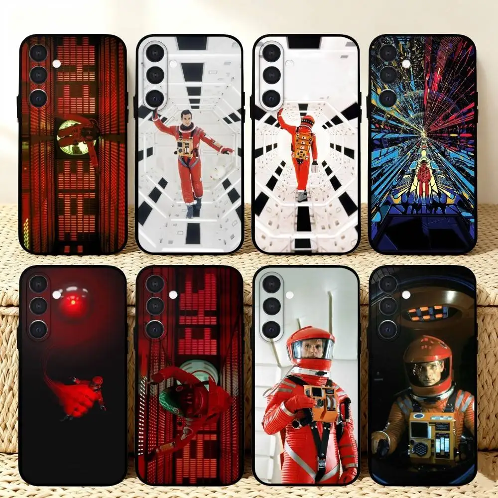 

Jupiter Red Voyager 01 Phone Case For Samsung A73,72,71,A52,51,40,41,A22,A32,31,A13, Soft Black Shell