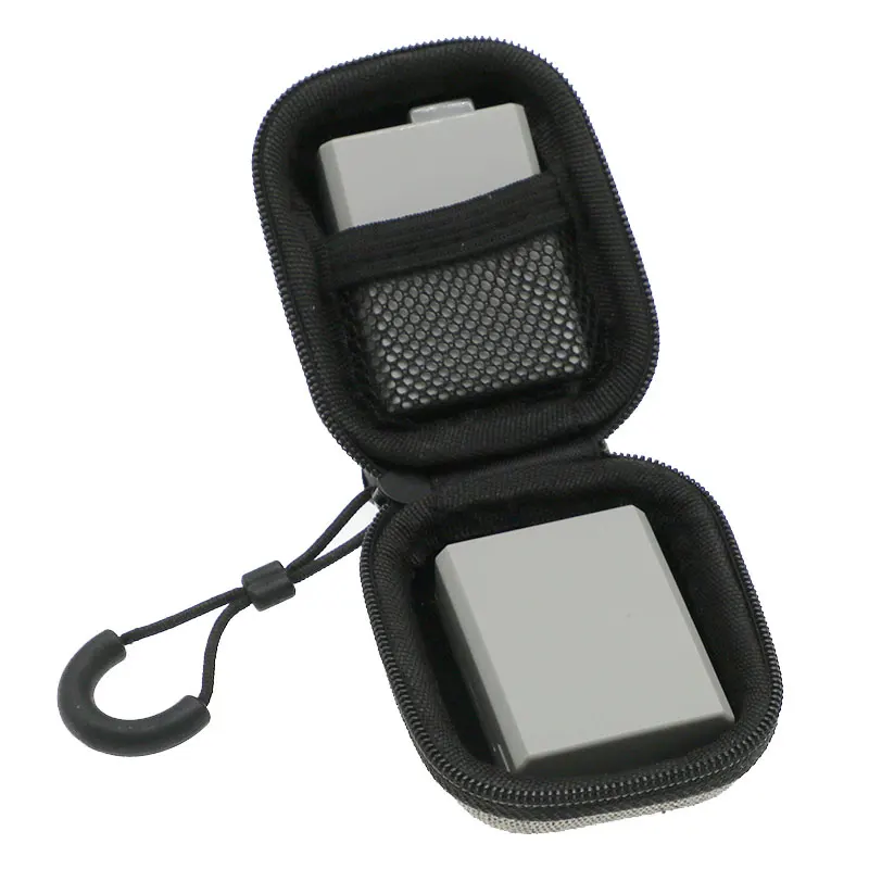 กล่องที่วางกระเป๋าสำหรับ LP-E5แบตเตอรี่กล้อง DSLR Canon 2ชิ้นกล่องเก็บของ EVA ขนาดเล็กแบบสั่งทำเหมาะกับการ์ดความจำ SD CF XQD