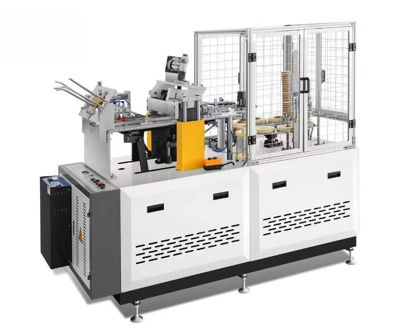 Top Sale Middle High Speed Automatic Paper Bowl Making Machine With Various Size For Salad Bowl