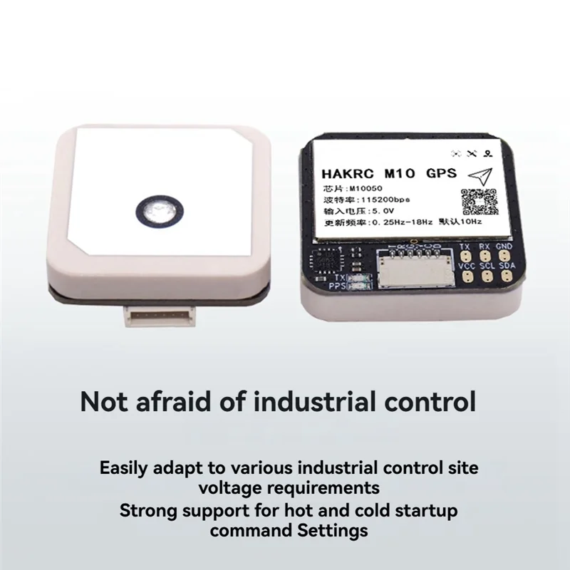 Módulo GPS A45U M10 Withqmc5883 Bússola GPS + BDS + GALILEO 25X25mm Forrc FPV Avião de Longo Alcance
