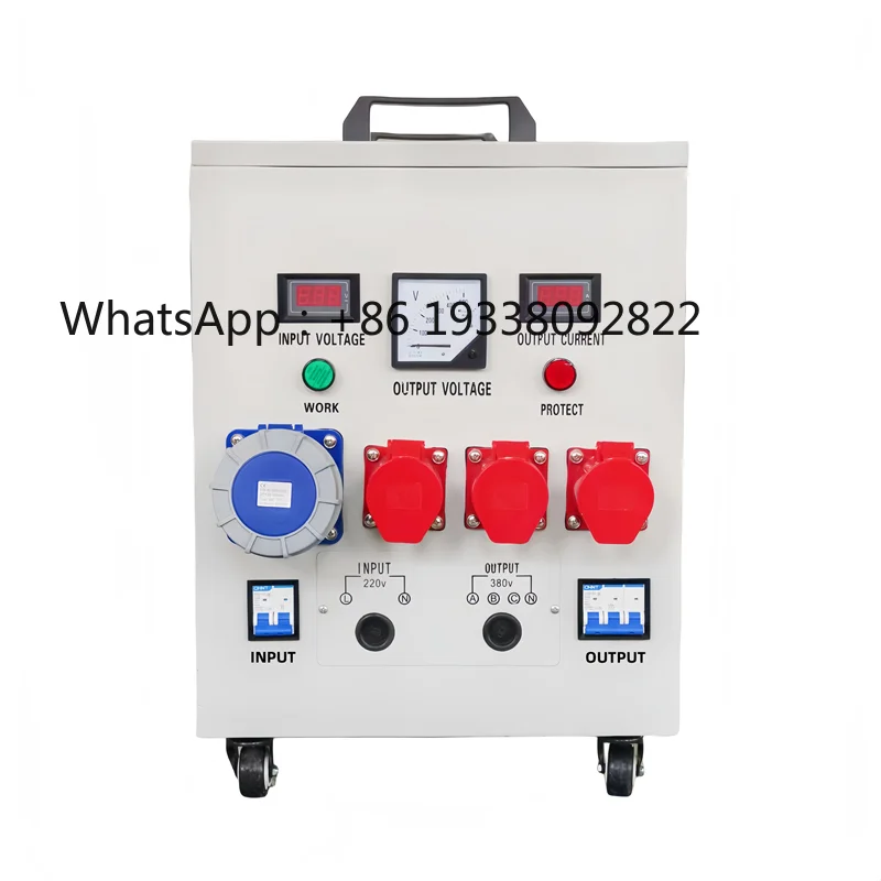 

50kva 220v Single Phase to 380v Three Phase Power Supply Voltage Converter Transformer