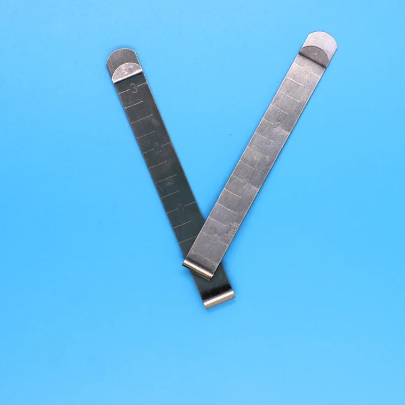 مشبك تغضين للخياطة المعدنية ، فولاذ مقاوم للصدأ ، مشابك للملابس التي تصنعها بنفسك ، خياطة ، تثبيت ، وسم ، أداة مسطرة خياطة اللحف ، 20: 50