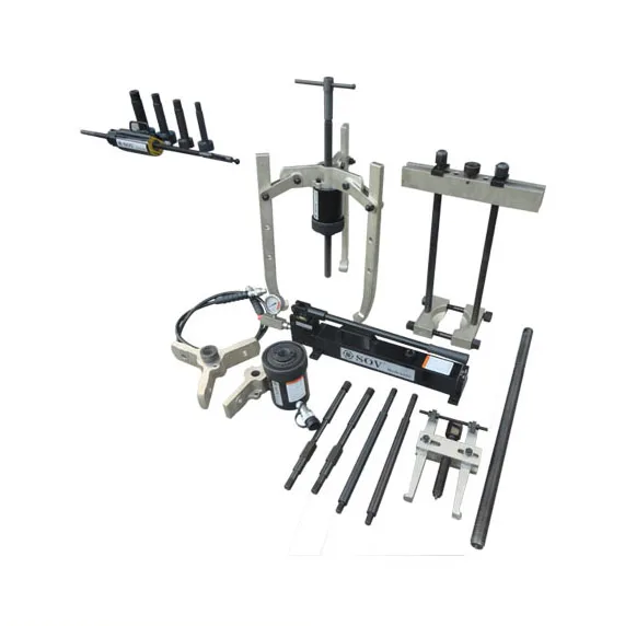 Multi-function universal hydraulic bearing separator puller set