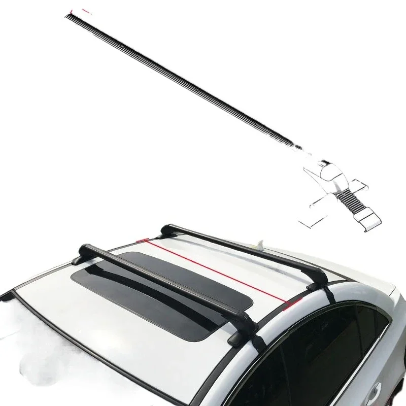 

Automobile general luggage rack crossbar aluminum alloy car MPV pickup truck roof frame beam travel rack storage