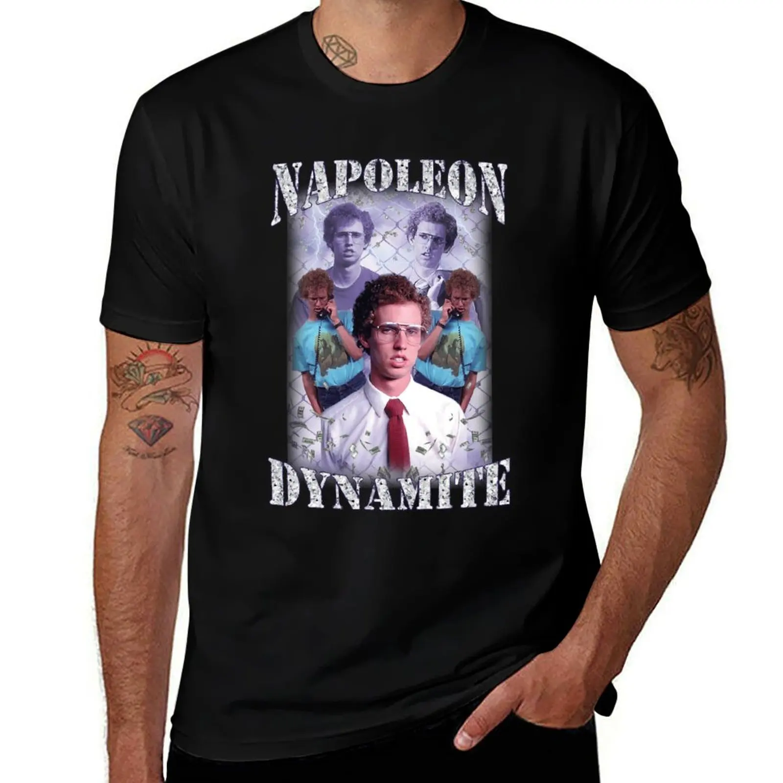 

Napoleon Dynamite T-Shirt black cotton t-shirt plain for man package t shirts for man pack white cotton t shirt pack T-Shirt