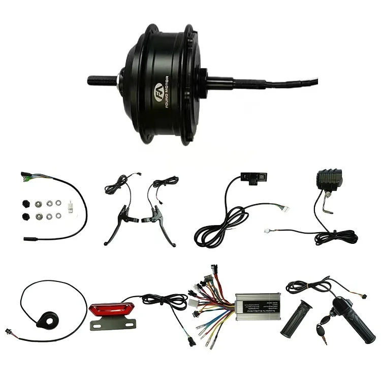 

High Power 36V/48V 250W Front Hub Rear Wheel Motor Ebike Electric Bike Conversion Kits