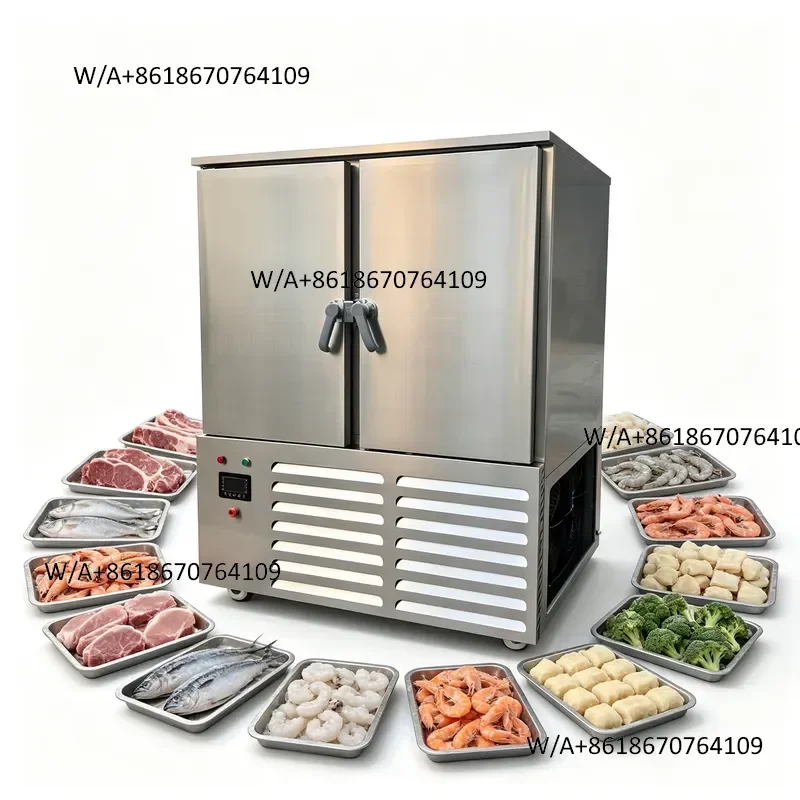 Stainless Steel Blast Freezer Trolley Shock Freezer Quick Equipment for Fruit Vegetable and Pastry