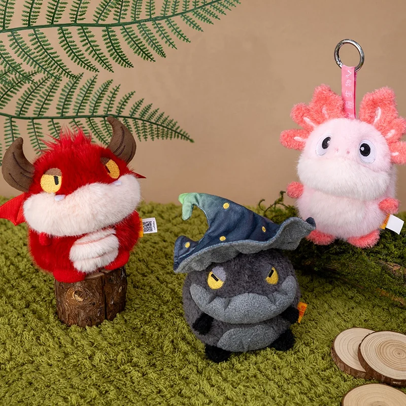 15cm Prehistoric Creatures Cartoon Dinosaur Plush Pendant Stuffed Kawaii Dino Keyring Decor Plushie for Bag Gift view 5