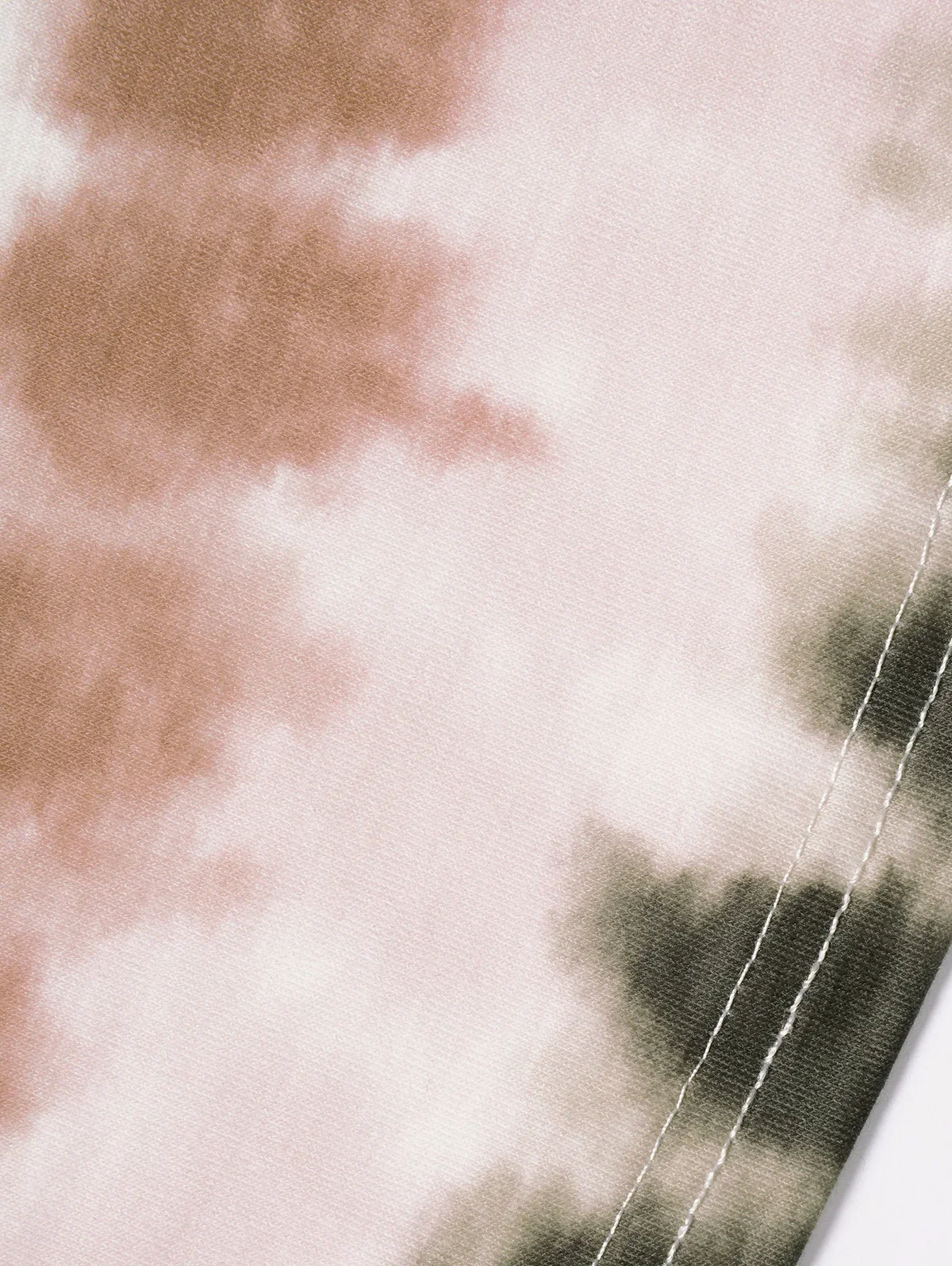 Plus Size Women's Tie Dye Print Dress Mock Button Crossover High Waisted Sleeveless A Line Mini Dress Summer Dresses