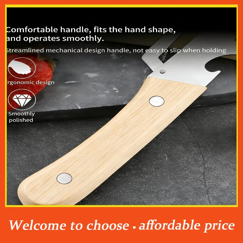 **Multi-Functional Vegetable Peeler For Kitchen, Ultra-Sharp Stainless Steel Blade With Wooden Handle And Bottle Opener'