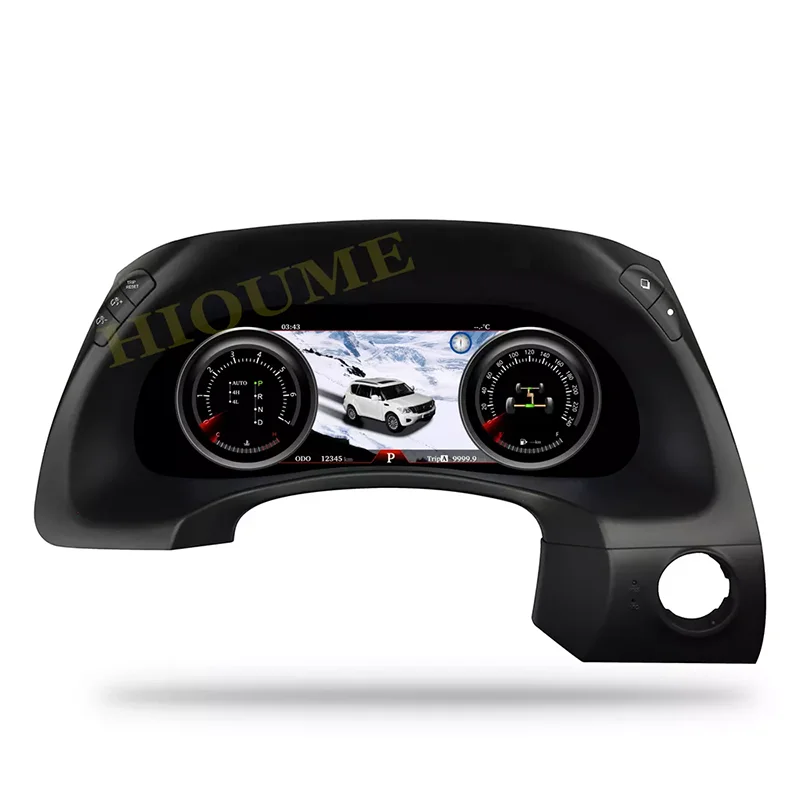 

LCD Speedometer LINUX Instrument Cluster Upgrading Car Accessories for Patrol Y62 INFINITI QX80 2015-2020