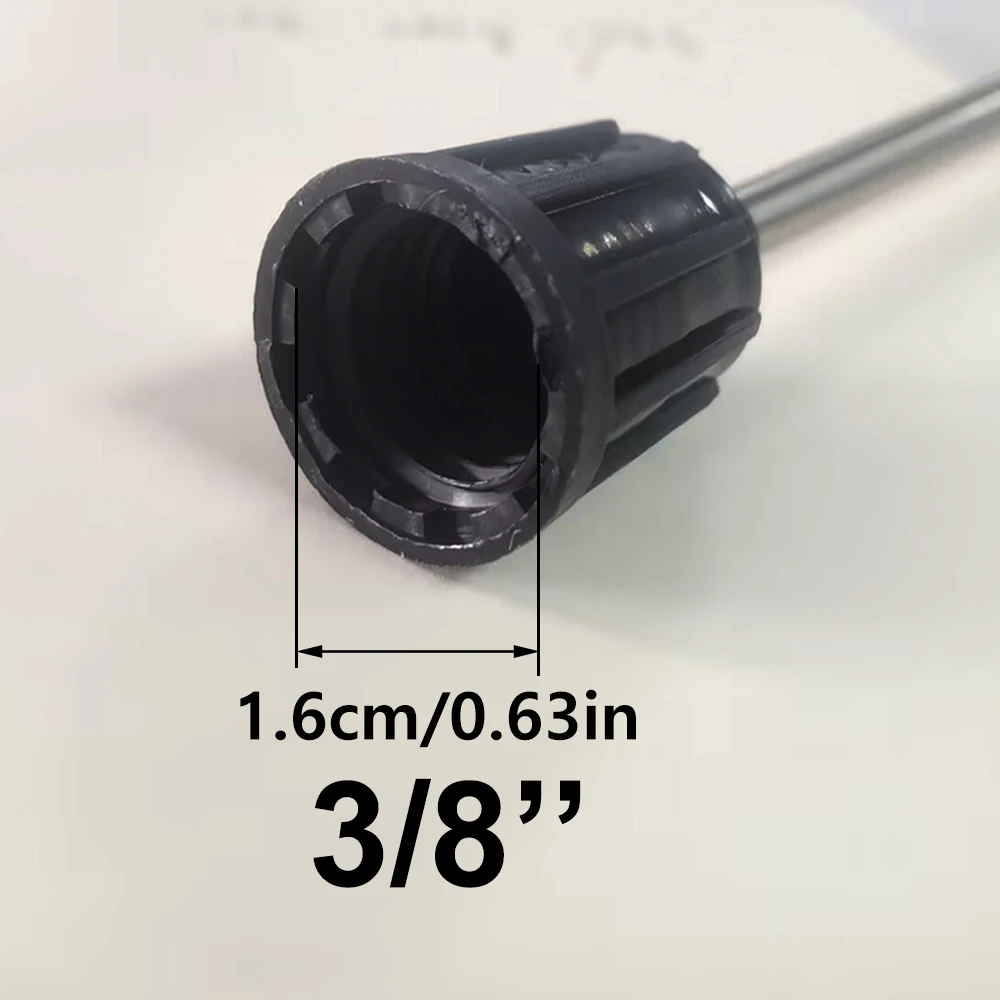 2Pcs 3/8'' Extended nozzle Water gun nozzle Fountain nozzle Spray kettle Foam sprinkler Spray nozzle Car wash water gun Watering
