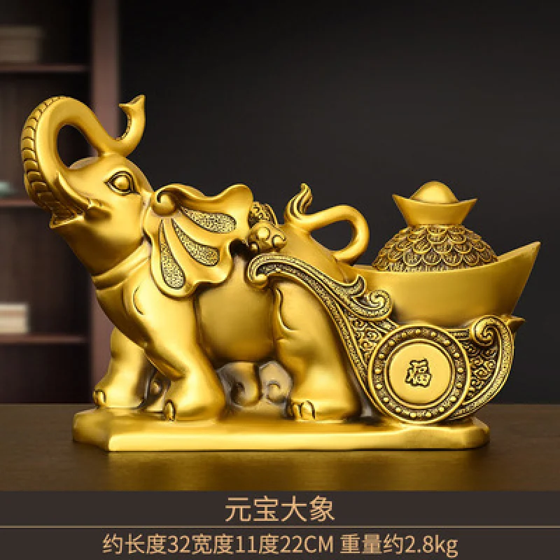 

Украшения Слиток Большие тянущие деньги Капуста Автомобиль Медная монета Слоненя Домашний офис