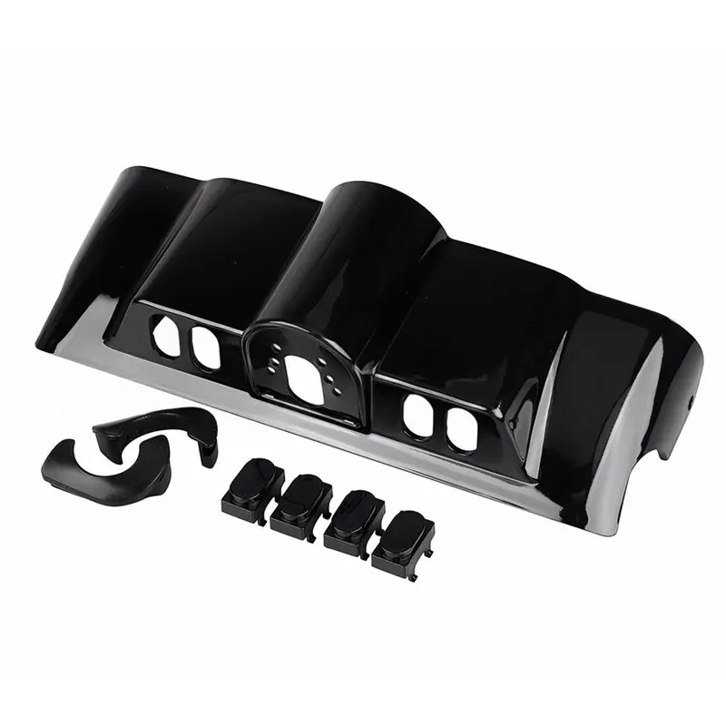 

Motorcycle Inner Fairing Cover Switch Panel Cap Accent For Touring Street Electra Glide Tri FLHTC FLHTCU FLHX