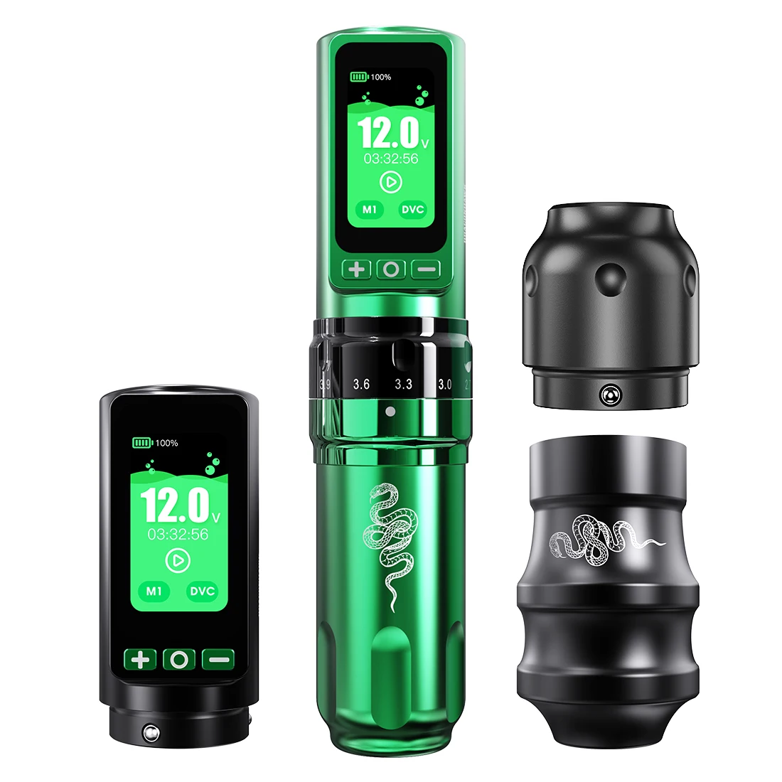Dragonhawk Fold Pro 蛇年 フルキット ワイヤレスタトゥーマシン 7