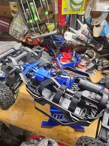 Алюминиевый комплект креплений для батарей GPM 7075-T6 для 1/6 XRT/X-MAXX 6S/8S TRAXXAS RC