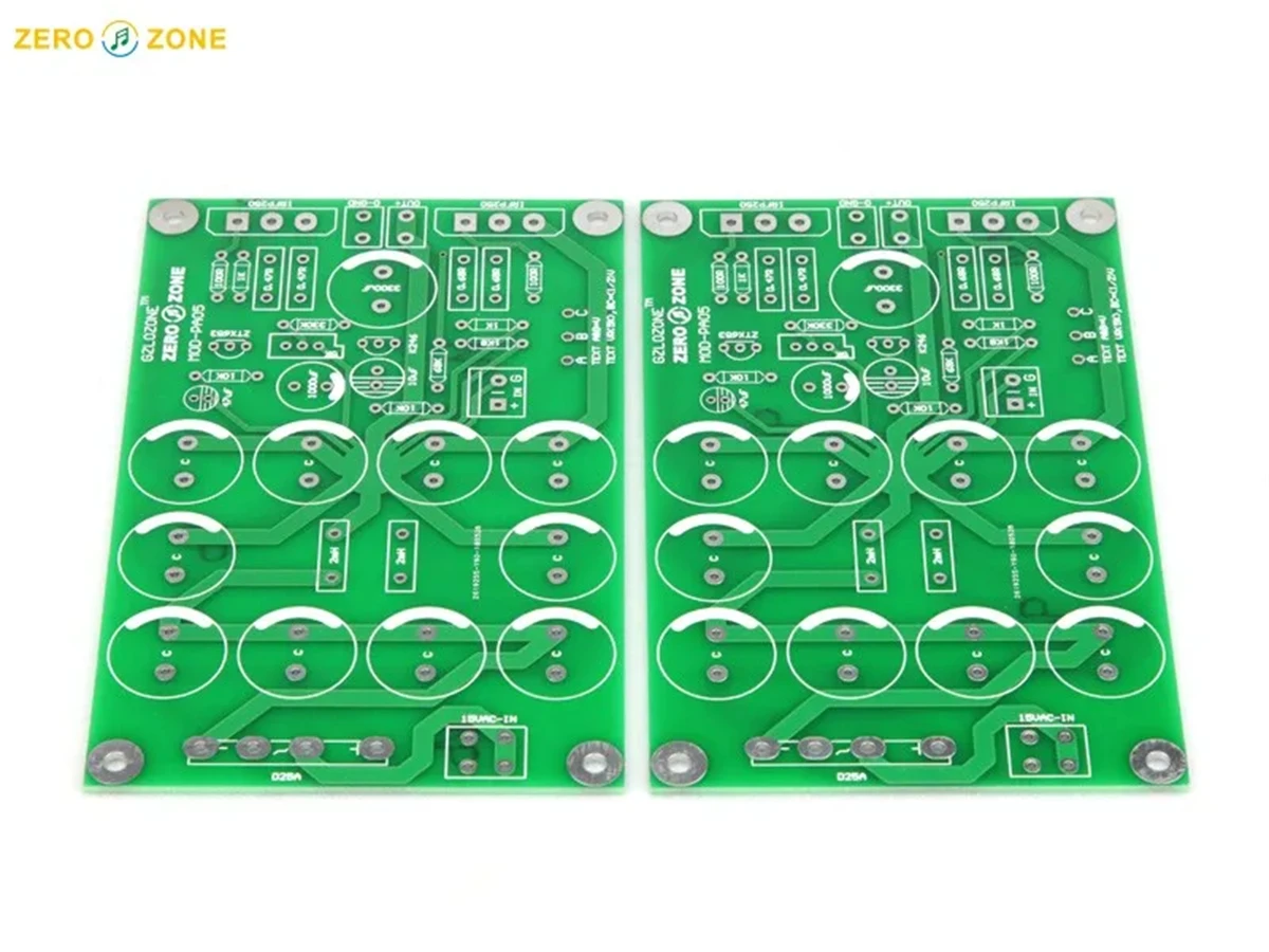 Free Ship 2PCS  PASS 05-5W Pure Class A Small Power Amplifier PCB (two channels) (Refer to PASS A C A Circuit)