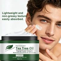 Crème Visage JUINHOU à l'Huile d'Arbre à Thé, Niacinamide et Collagène – Hydratation Intense, Éclaircissante et Contrôle du Sébum pour Peaux Grasses – Soin Quotidien 2