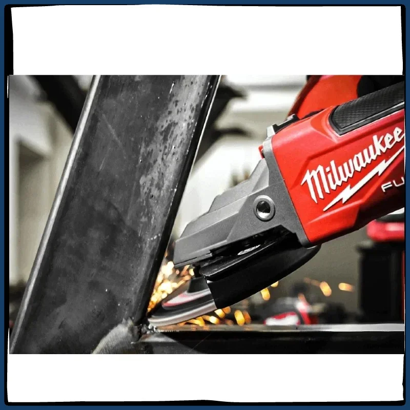 Milwaukee 125 mm Akku-Winkelschleifer, Polieren, Schneidemaschine, No-Lock-Paddelschalter, elektrische bürstenlose Elektrowerkzeuge