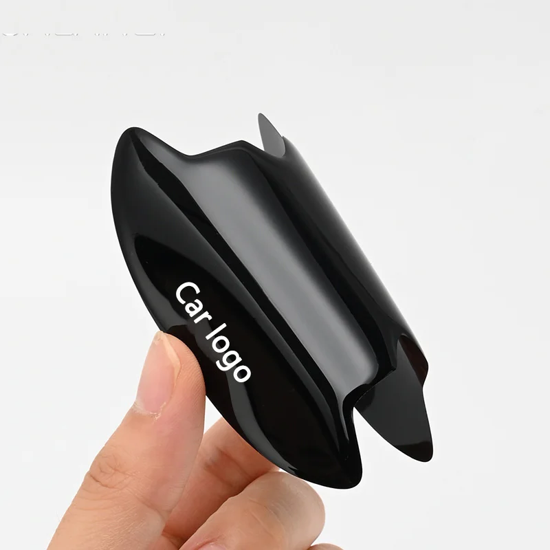 4/8 قطعة مقبض باب السيارة واقية المضادة للخدش ملصقات لنيسان قاشقاي X-trail ملاحظة جوك سنترا باترول ألميرا نافارا ليف #3