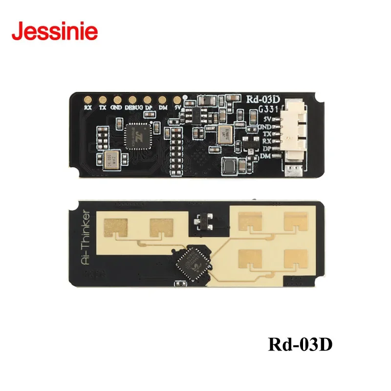 5 szt./1 szt. Rd-03D Rd-03 24GHZ Wielocelowy Radarowy Moduł Śledzący Ruch Człowieka z Lokalizacją Trajektorii, Antena PCB — zdjęcie produktu 2