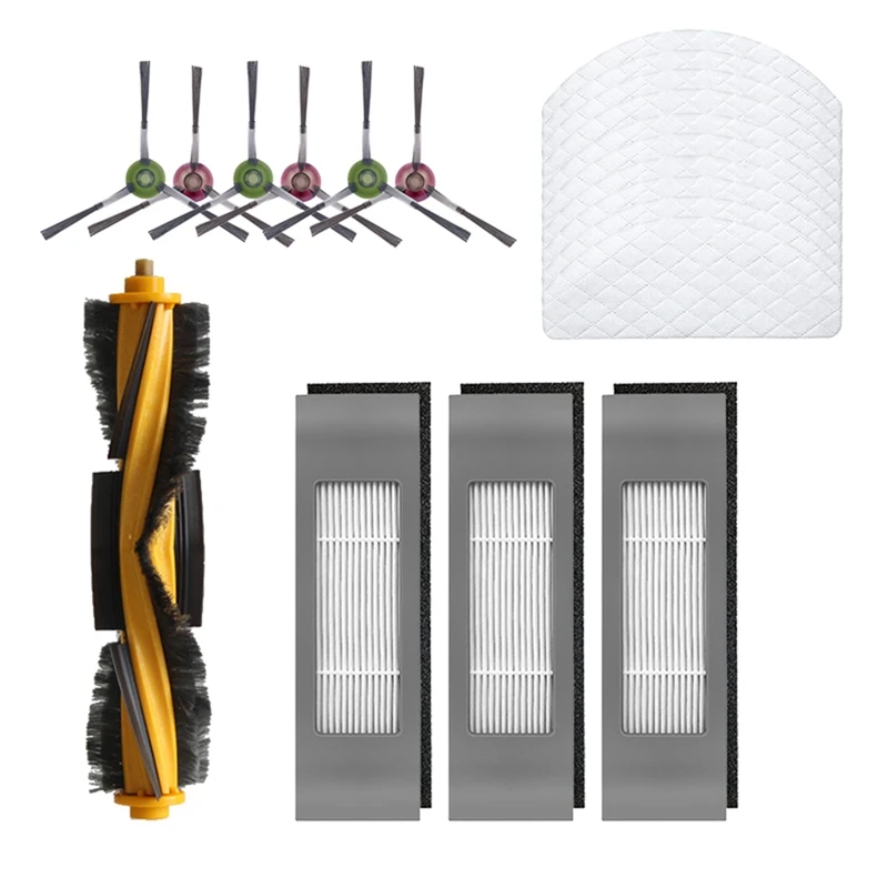 Hot For Ecovacs Deebot Ozmo T8 T8 Aivi T9 Aivi N8 Pro Robot Vacuum Cleaner Main Brush Side Brush Filter Replacement Parts