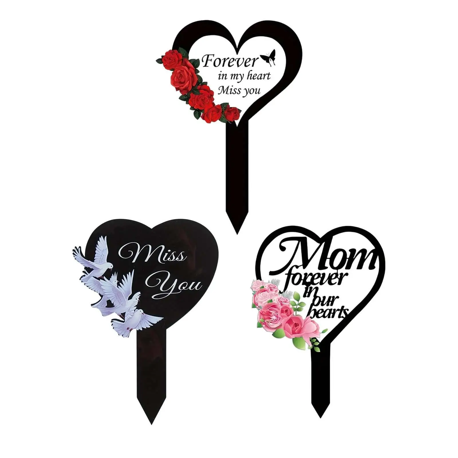 

Garden Stake Sturdy Decorative Unique Gifts Easy to Use Ornament Yard Stake