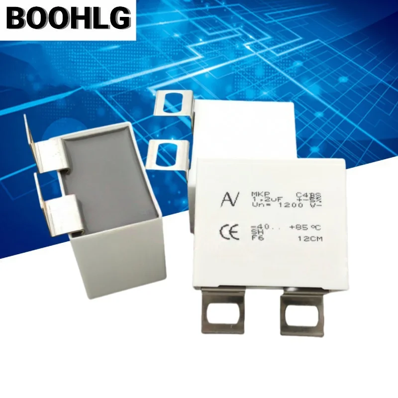 

1PCS AV MKP C4BS 1.2uF 1200V Thin Film Capacitor IGBT Non Inductive Absorption