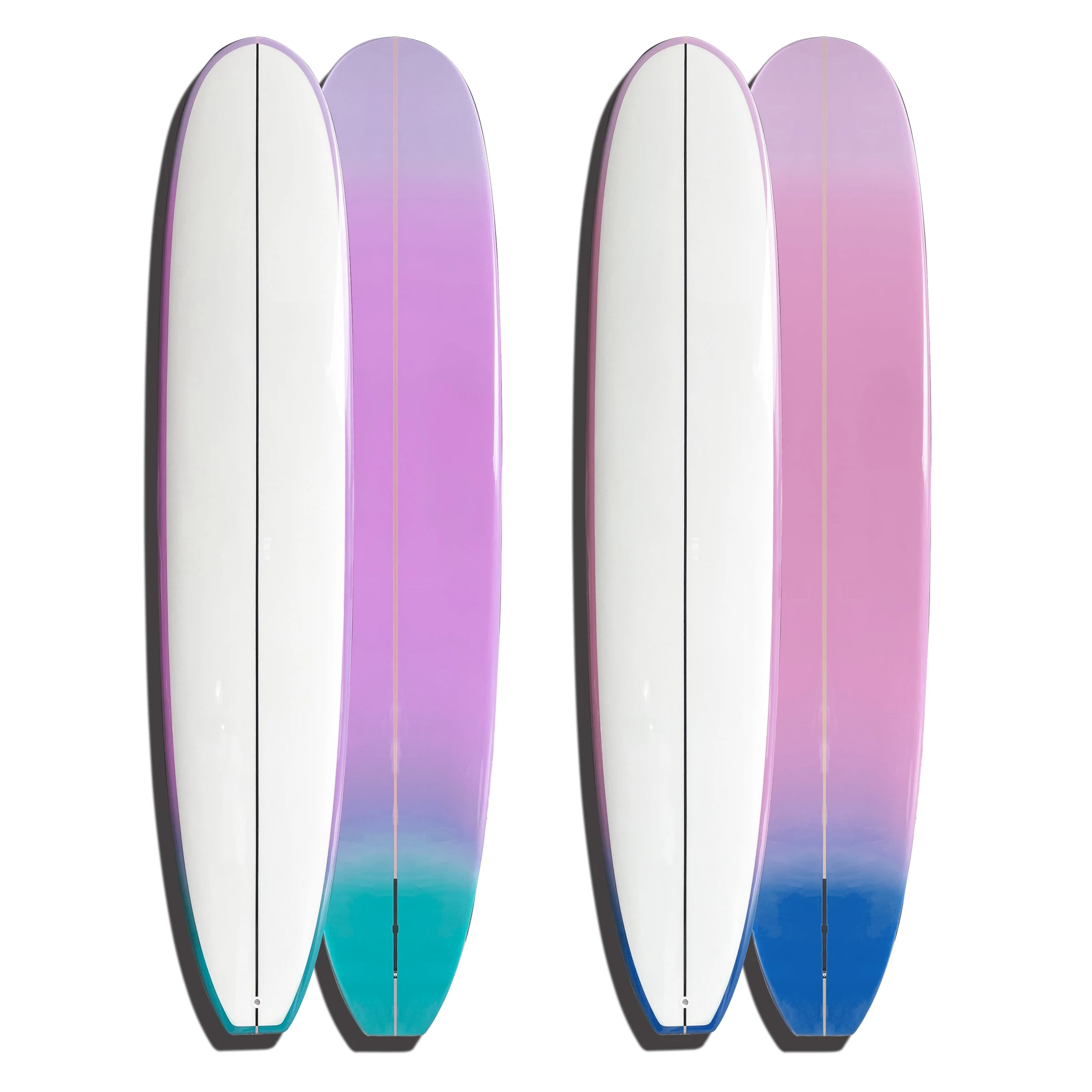 

Gradual Change Color Surfboard Foam Core Resin Glass Fiber Longboard