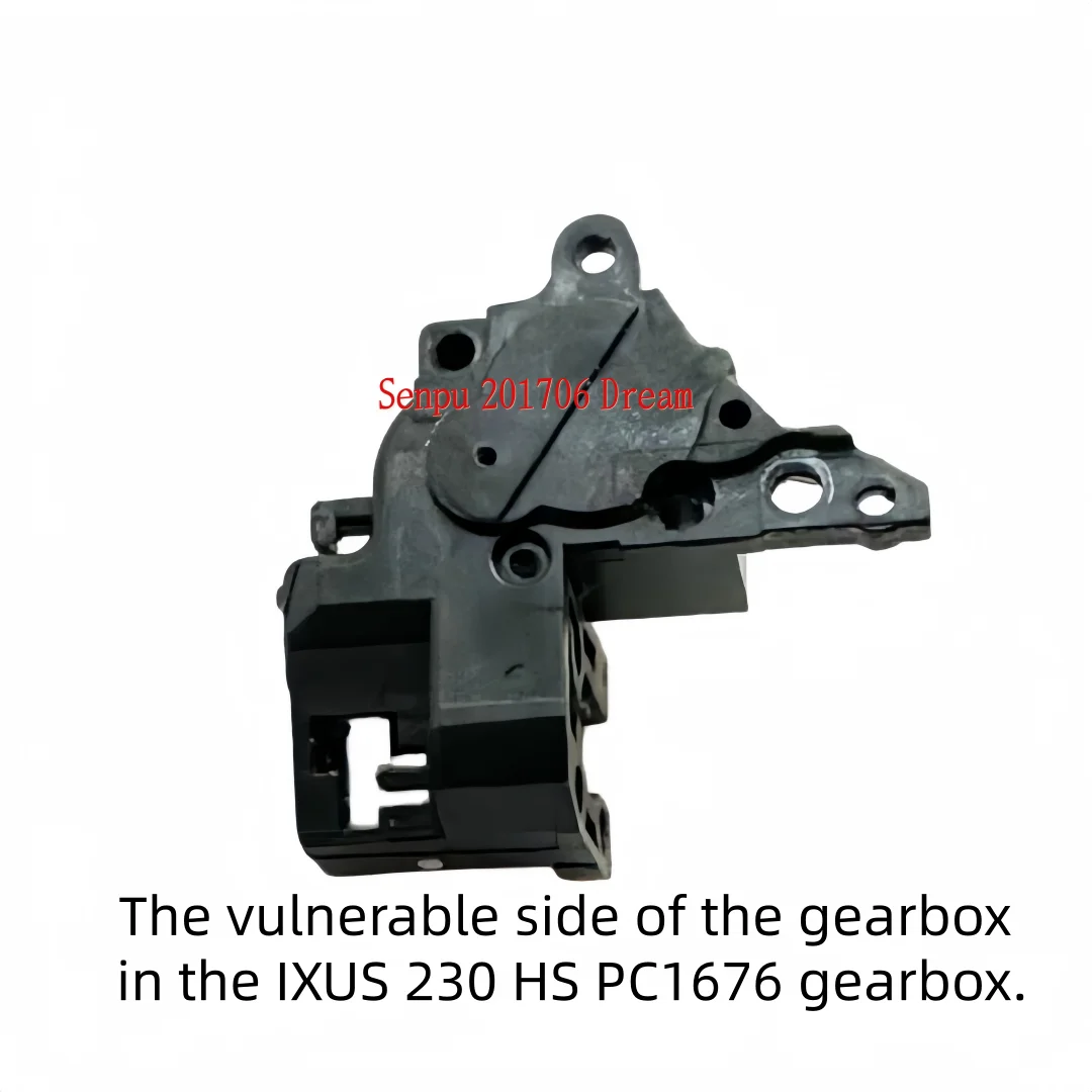 For Canon IXUS 230 HS PC1676 Digital CCD Camera Lens Fragile Gear Gearbox Gear Case Fragile Damaged Side Replacement Repair