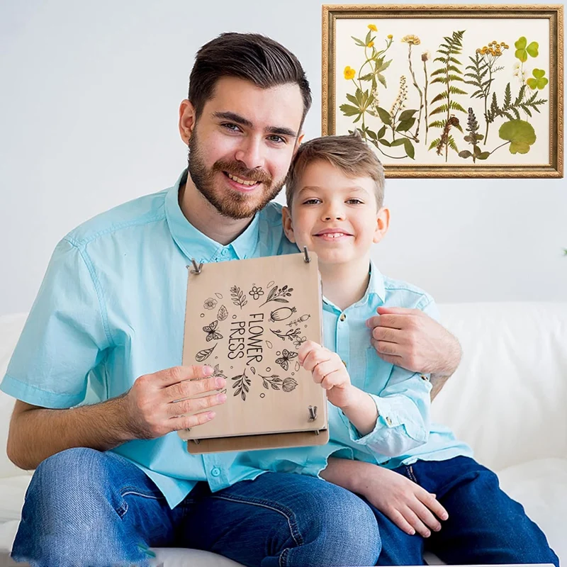 大人のためのプロのフラワープレスキット,DIY, 30x21cm,ドライフラワーアートの製造