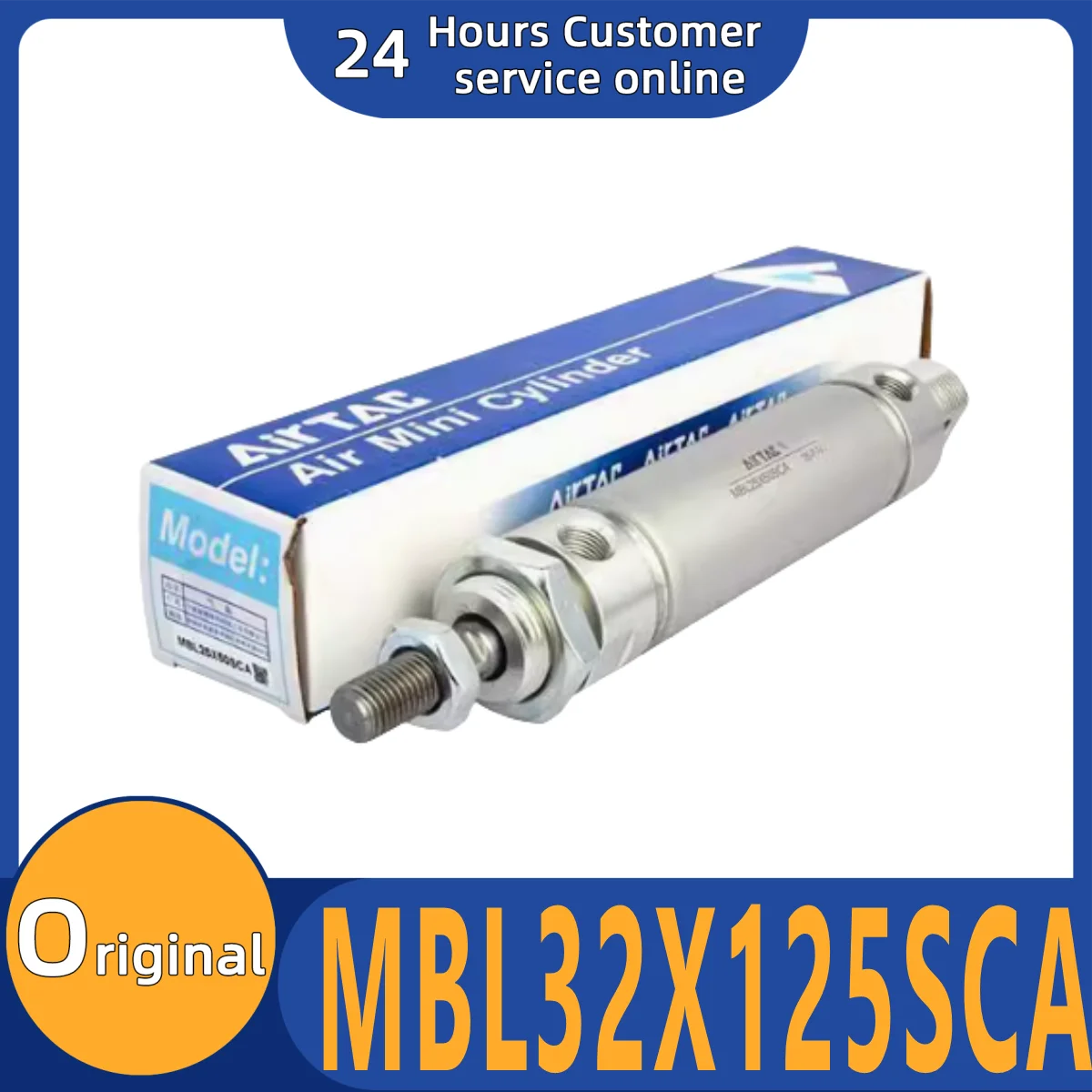 新品オリジナルアルミ合金シリンダー-mbl32x125sca-mbl32x150sca-mbl32x175sca-mbl32x200sca