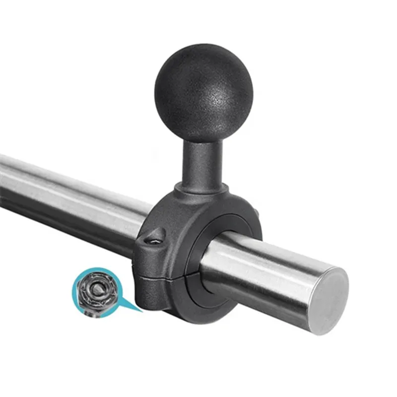 قاعدة قضيب توجيه أنبوبي متوسط الحجم ، مقود لذاكرة الرام ، حجم B كرة 1 بوصة أو حجم C