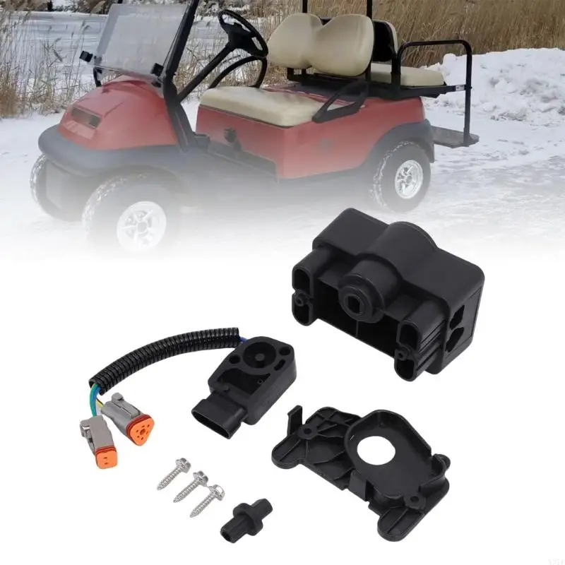 103683101 Accelerator Pedal for Club Car Precedent Golf Carts, MCOR4 Conversion Set with Wiring Adapter X37F