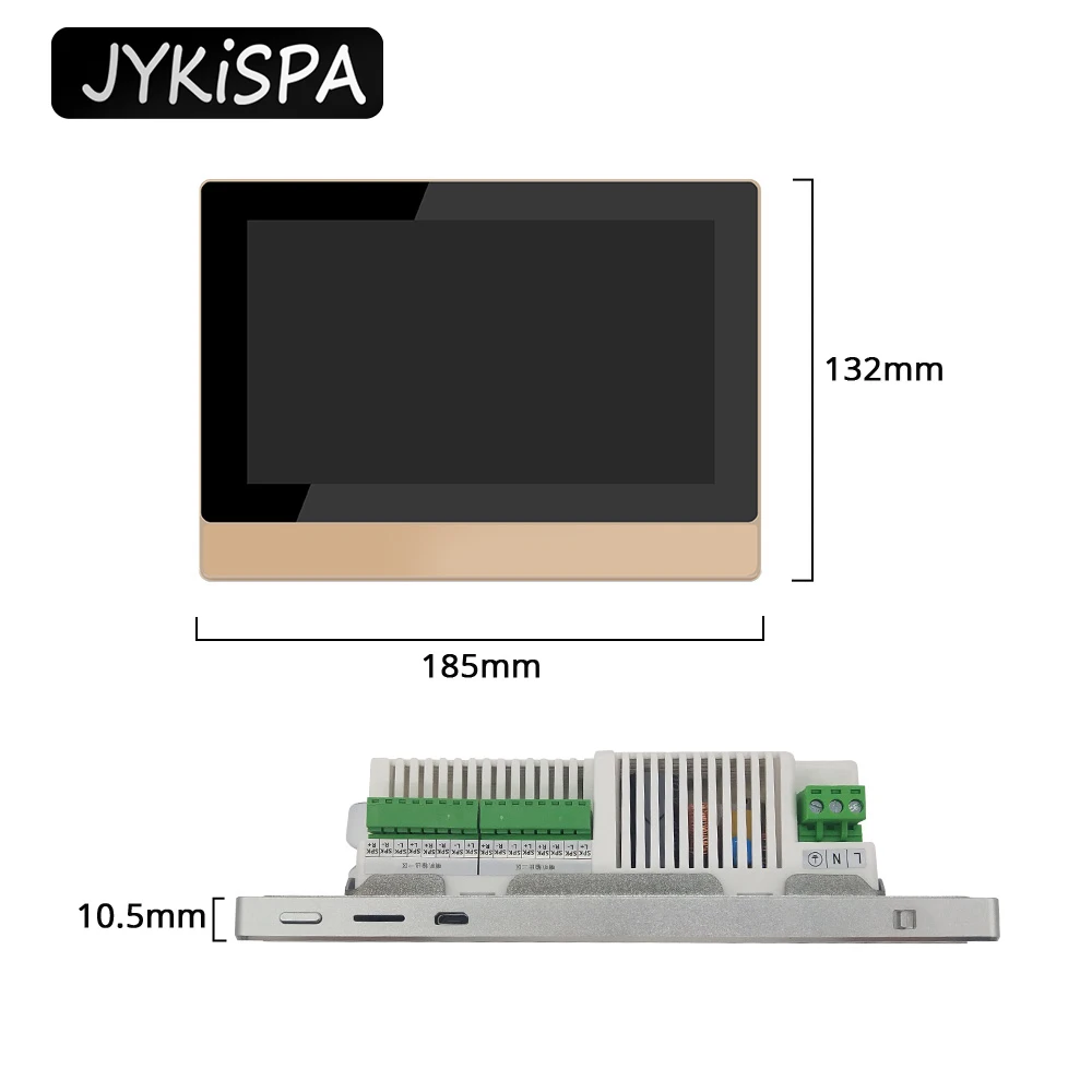 Smart WiFi Wall Amplifier Bluetooth Home Audio Music System  Android 8.1 With Handheld Wireless Microphone Audio Living Room