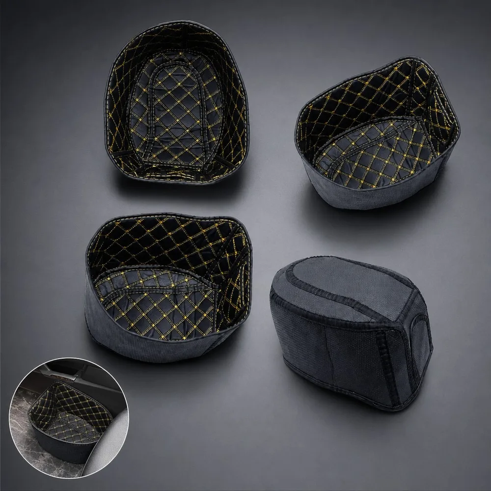 Motorcycle Bucket Liner Protective Pad, 1-Piece Waterproof Shock-Absorbing Suture Cushion, Anti-Slip Interior Mat