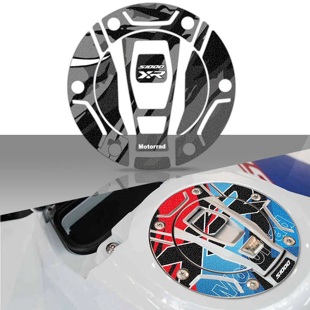 

Racing Motorcycle Tank Pad Gas Cover Sticker Accessories Waterproof Triple Black Decal For s 1000 xr S1000XR S 1000 XR