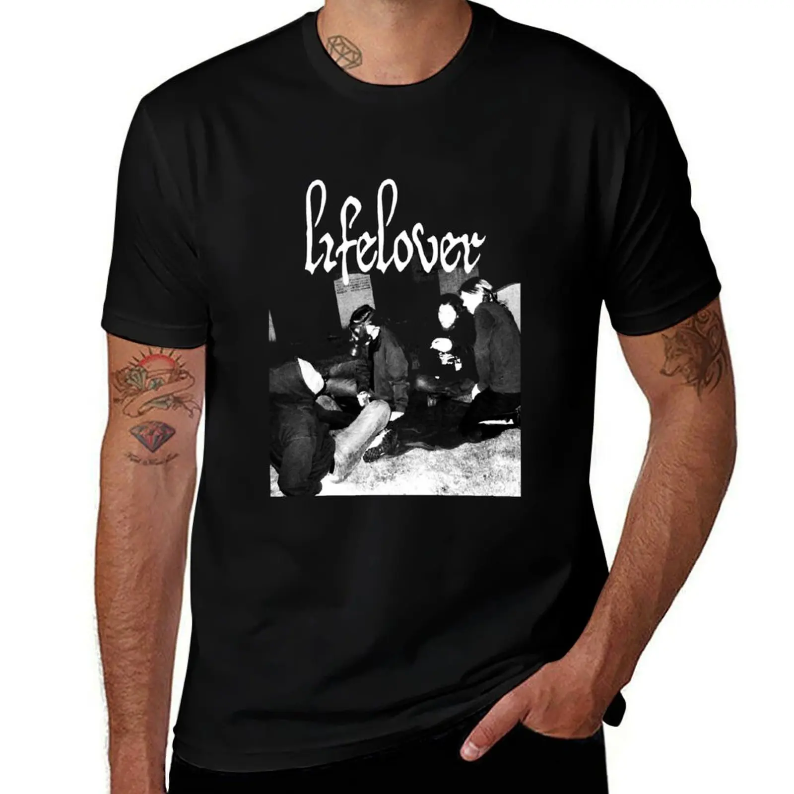 Lifelover Total Band T-Shirt Classic Crew Neck Cotton T-Shirt