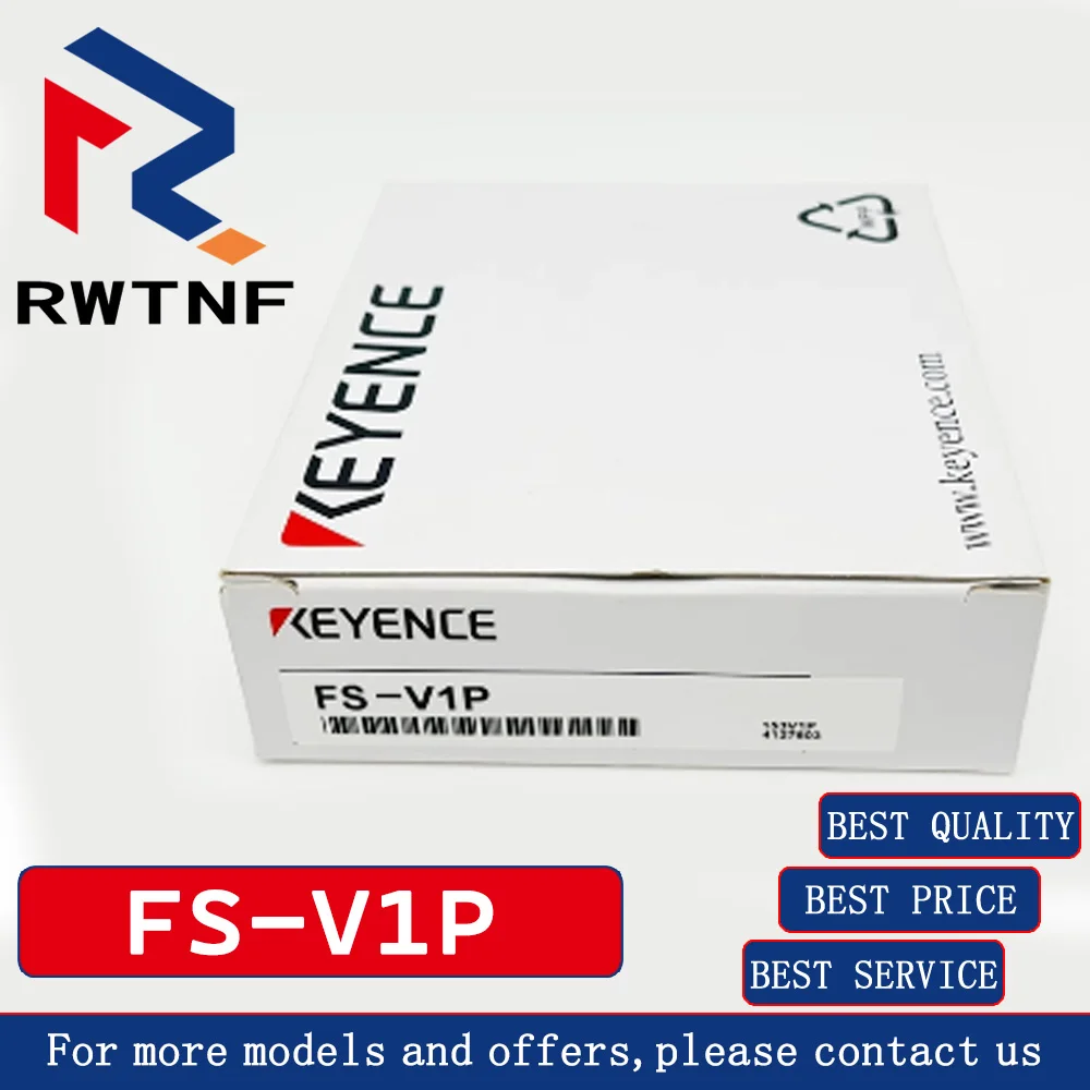 KEYENCE FS-V1P asli terbaru penguat sensor serat optik sistem mode tunggal KEYENCE, stok gudang