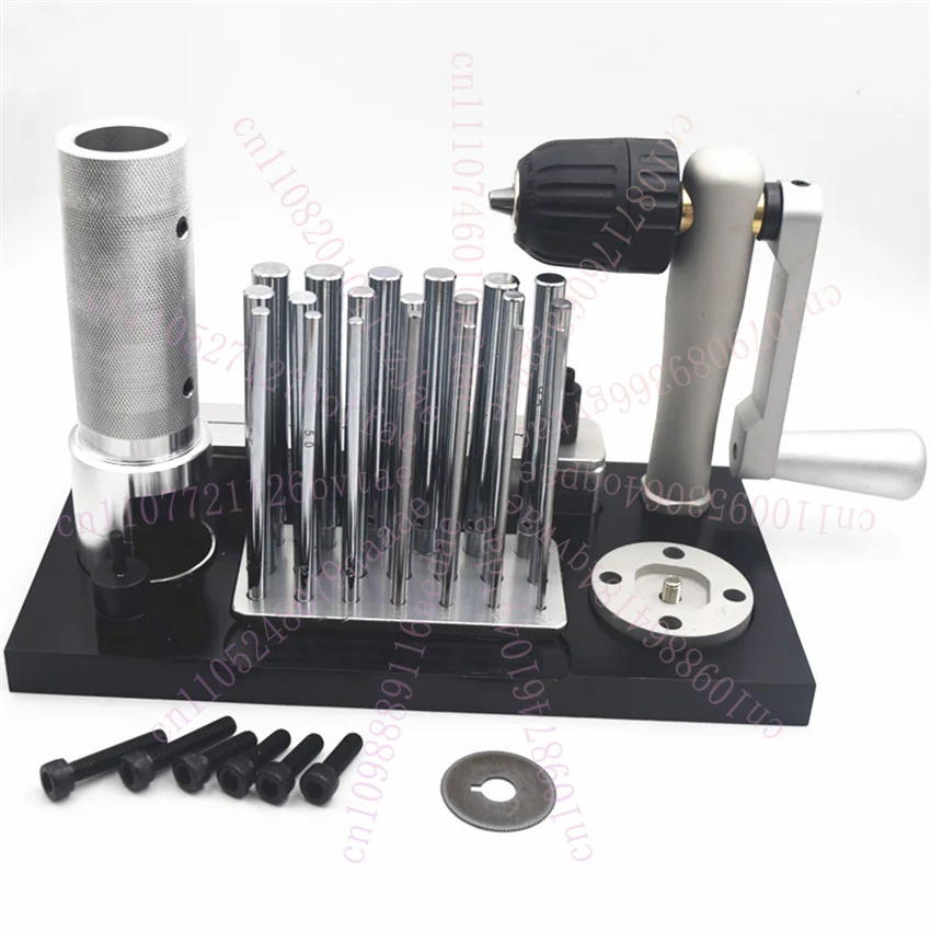 

Desktop Professional Stainless Steel Manual Jump Ring Maker Machine Jewelry Tool Wire Drawing Machine Jewelry Collar Tool H50