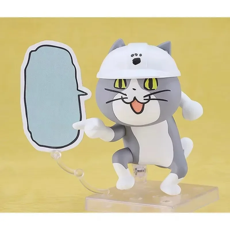 Original gsc bom sorriso nendoroid tigre anime figura shigoto neko 2398 figura de ação brinquedos para meninos meninas crianças presentes aniversário