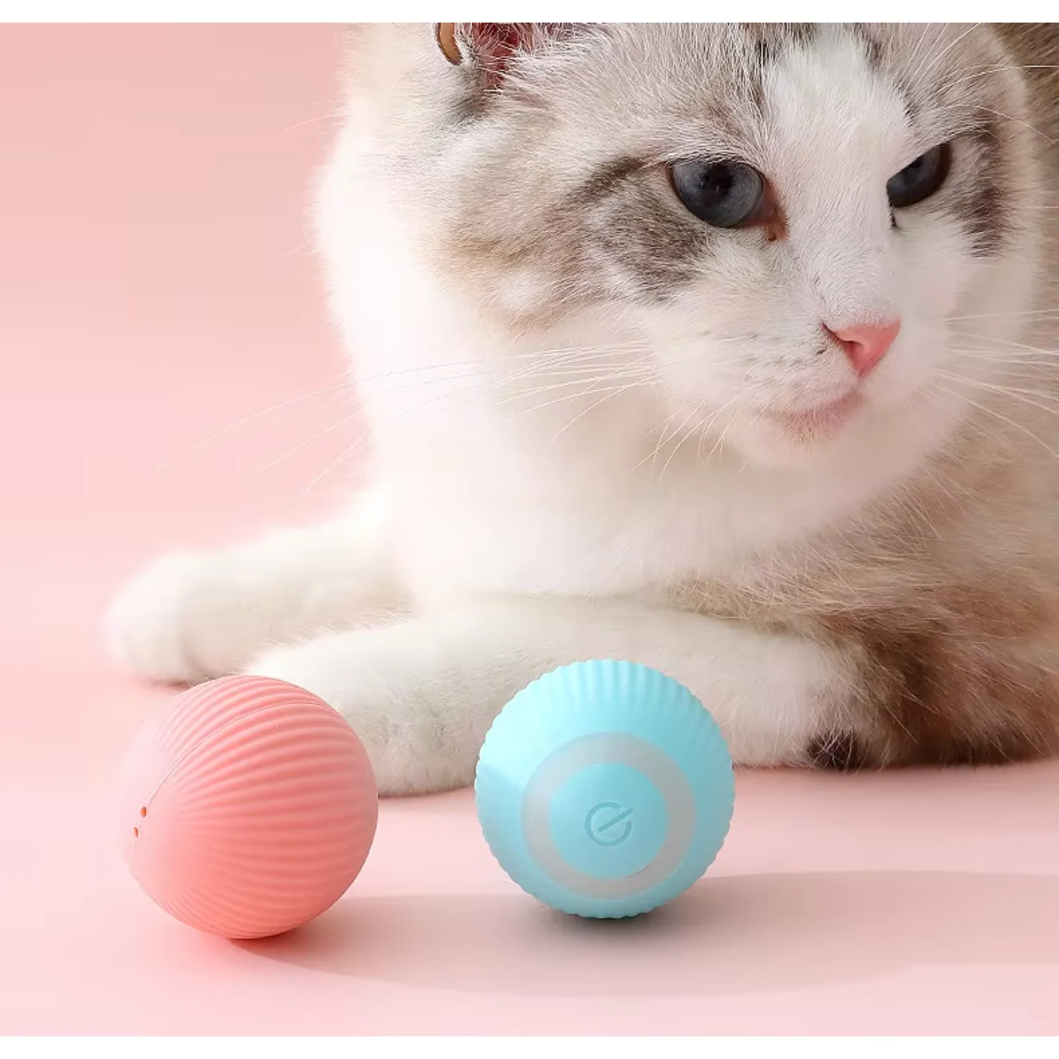 Wholesale Intelligent Self-Mobility  Pet Ball Toys Indoor Dog Interactive Toy Release Energy Smart Cat Ball Toys