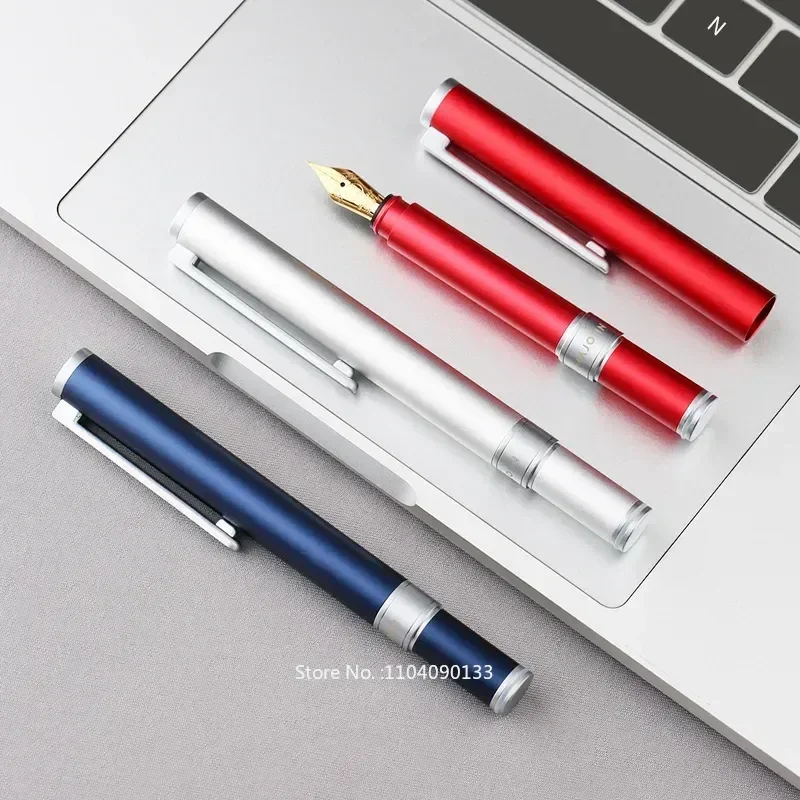 Hot MAJOHN Final Craftsman N1 Aluminum Alloy Short Pen Portable Fine Pointed Adult Student Male Female Writing Practice Ink Tank