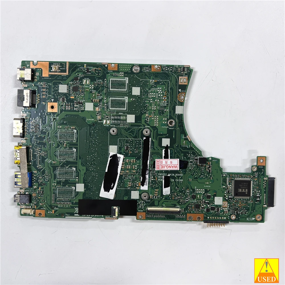 Placa-mãe do portátil para ASUS, X455YI, AM7010 CPU, testado 100%