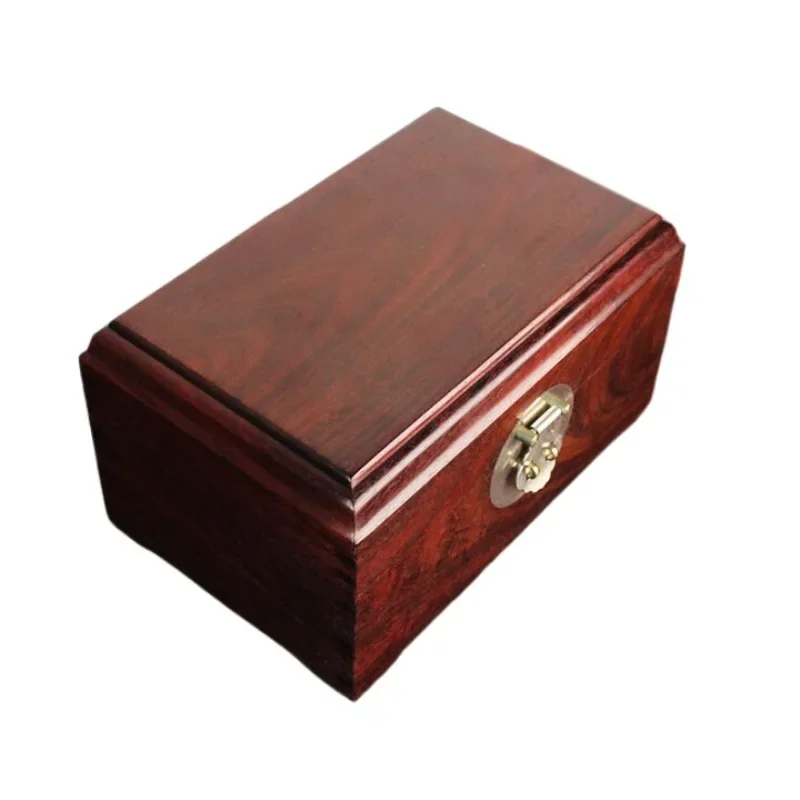 

Red sandalwood jewelry box high-end mahogany cultural games